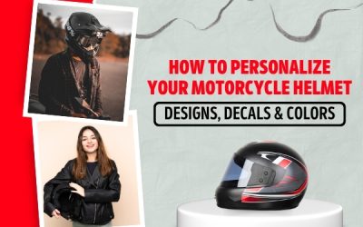 How To Personalize Your Motorcycle Helmet: Designs, Decals & Colors