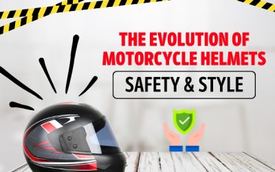 The Evolution of Motorcycle Helmets: Safety & Style