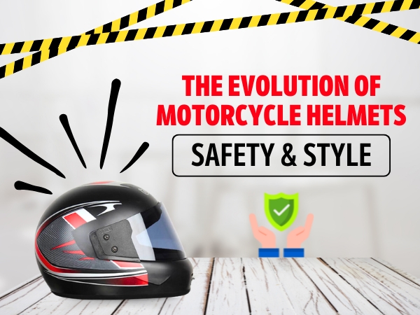 The Evolution of Motorcycle Helmets: Safety & Style